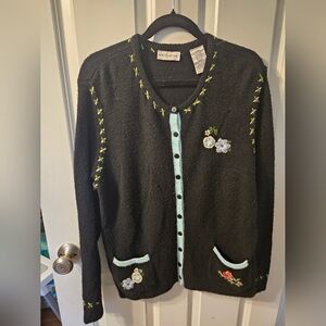 White Stag Phoebe Embroidered Sweater